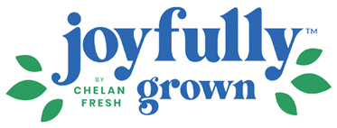 Joyfully Grown by Chelan Fresh Logo with Transparent Background