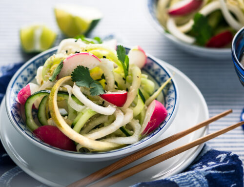 Spring Asian-Inspired Pear Salad